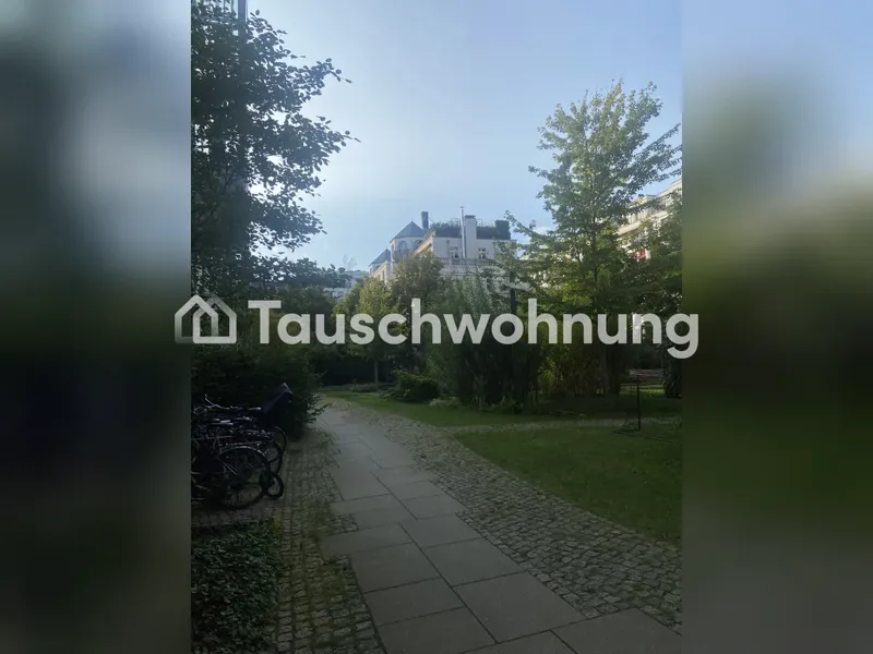 Tauschwohnung: 3-Zi.-Wohnung mit Gartenfeeling im Innenhof — photo 1